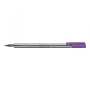 Staedtler, Cienkopis trójkątny triplus®, liliowy, 0.3 mm S 334-68
