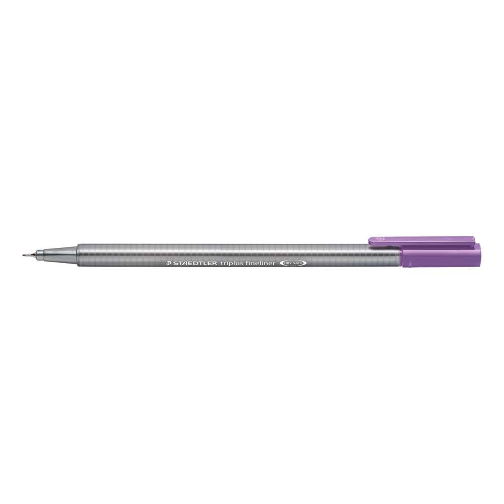 Staedtler, Cienkopis trójkątny triplus®, liliowy, 0.3 mm S 334-68