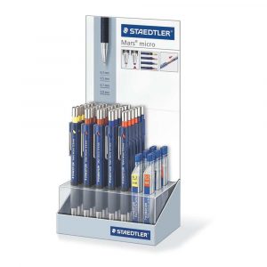 Staedtler, Dispaly - Ołówek automatyczny Mars micro: 30 ołówków + 18 grafitów S 775 CA30P