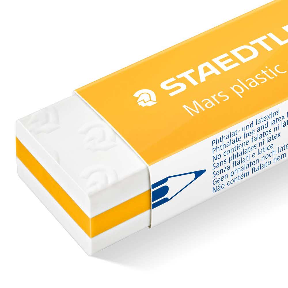Staedtler, Display - Gumka techniczna Mars Plastic, miks kolorów, 40 szt. S 526E1 CA40 - obrazek 2