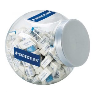Staedtler, Display - Gumki rasoplast, 120 szt. 30x526B30, 30xBT30, 20xB20, 40xB40-9) S 526 BD120