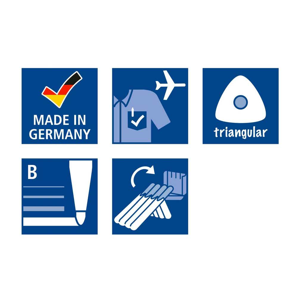 Staedtler, Długopis triplus ball, czerwony, XB S 437 XB-2 - obrazek 5