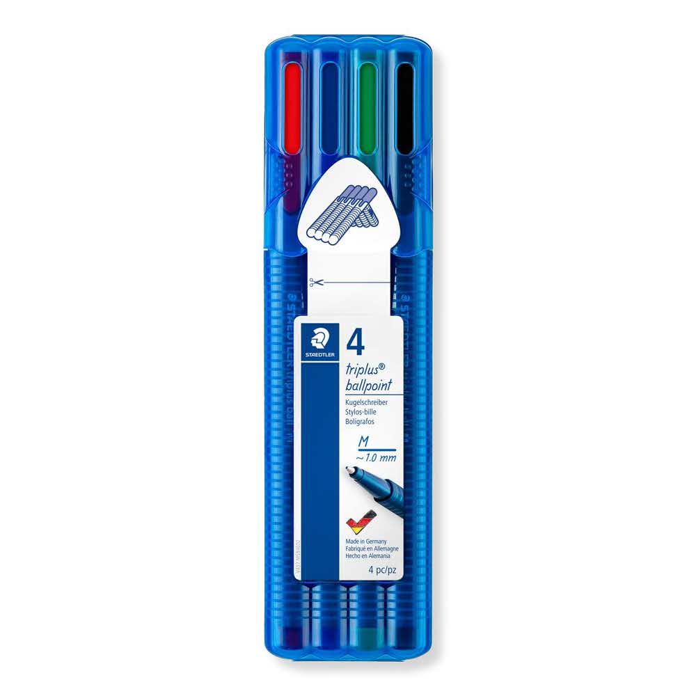 Staedtler, Długopis triplus ball, M, w etui S 437 MSB4