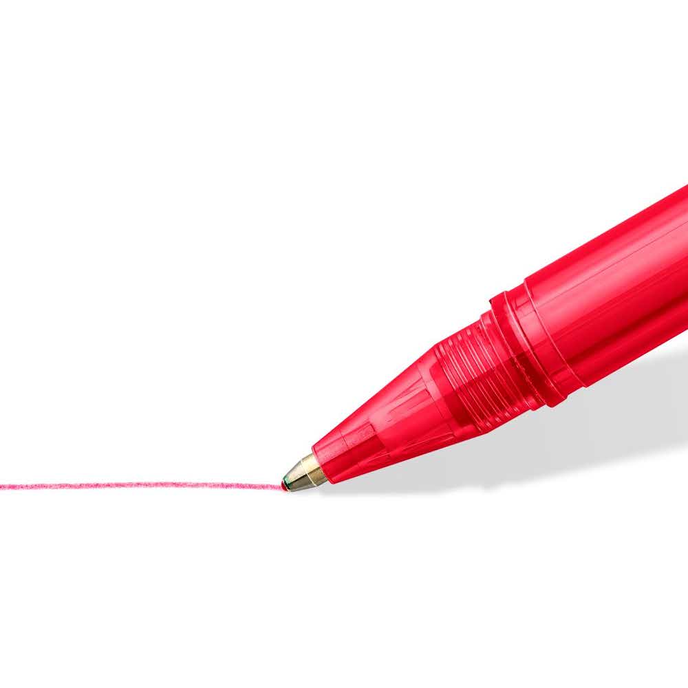 Staedtler, Długopis trójkątny, M, w torebce, 10 kolorów S 432 35MPB10 - obrazek 5