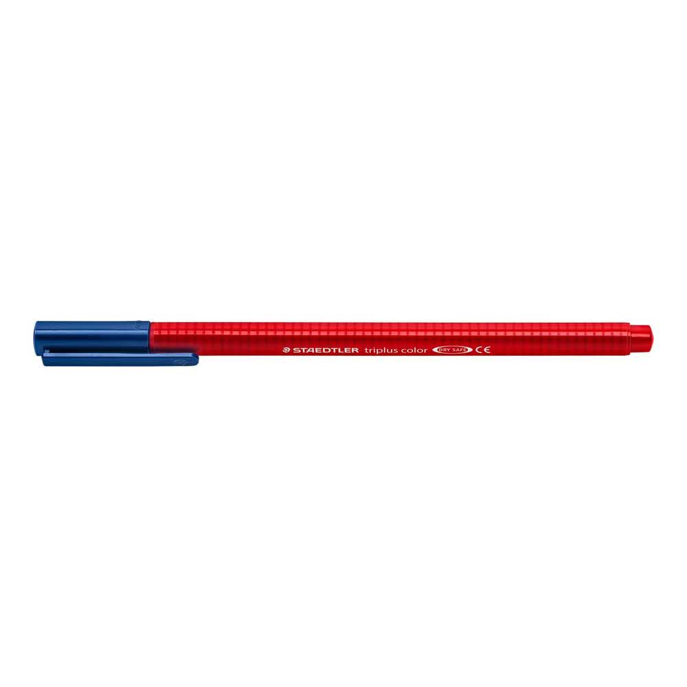 Staedtler, Flamaster triplus, 1 mm, czerwony S 323-2 - obrazek 2