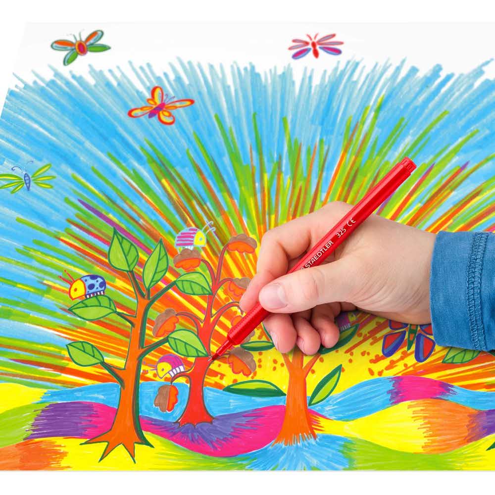 Staedtler, Flamastry szkolne Noris Club, 24 kolory S 325 C24 - obrazek 4