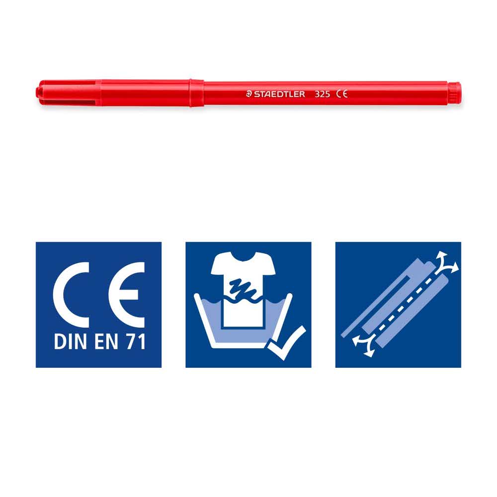 Staedtler, Flamastry szkolne Noris Club, 24 kolory S 325 C24 - obrazek 6