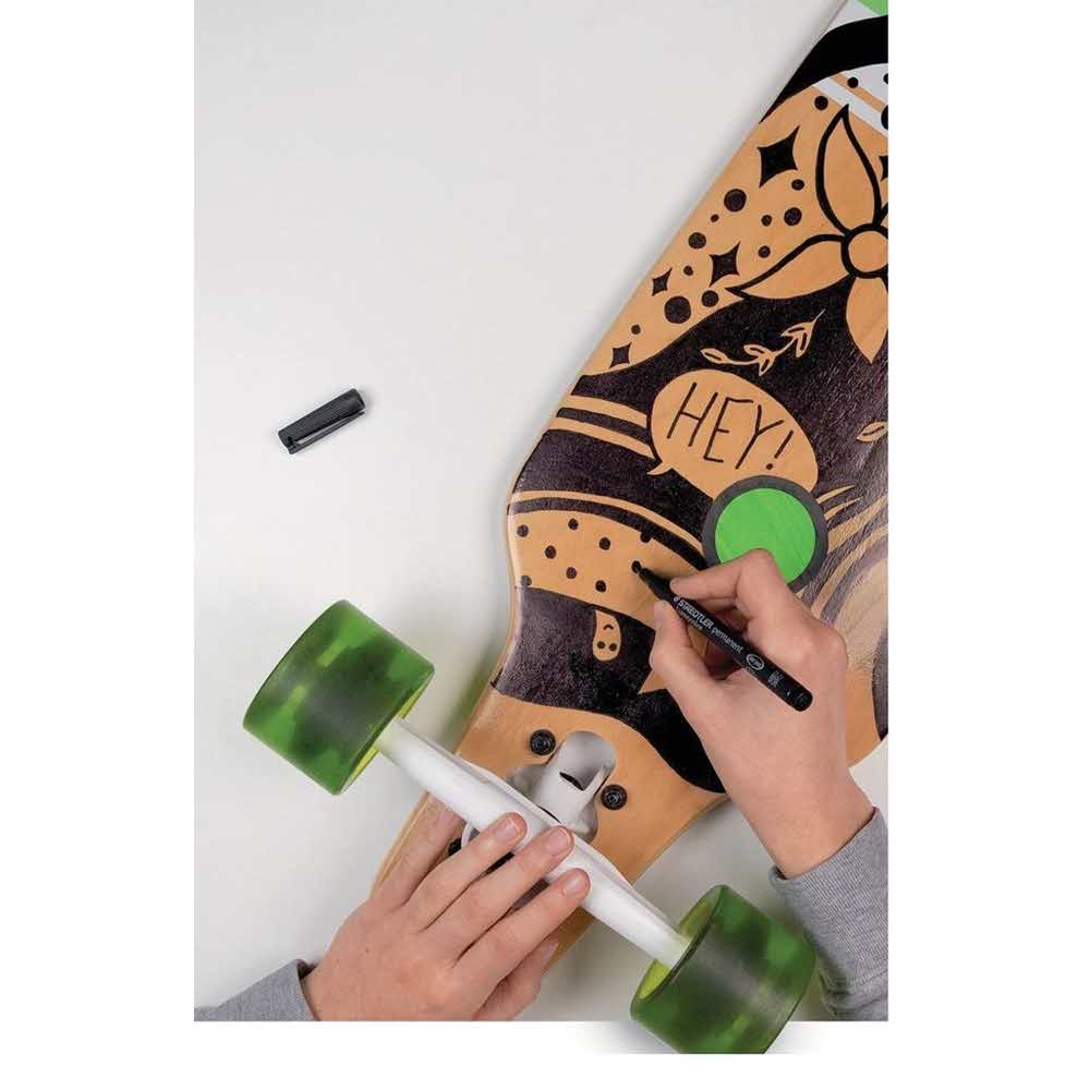 Staedtler, Foliopis wodoodporny Lumocolor, M, 4 kolory, w etui S 317 WP4 - obrazek 9