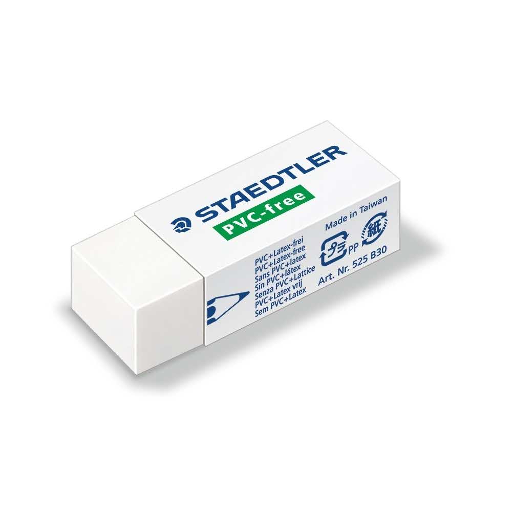 Staedtler, Gumka PVC-free do ołówka, 43x19x13 mm S 525 B30