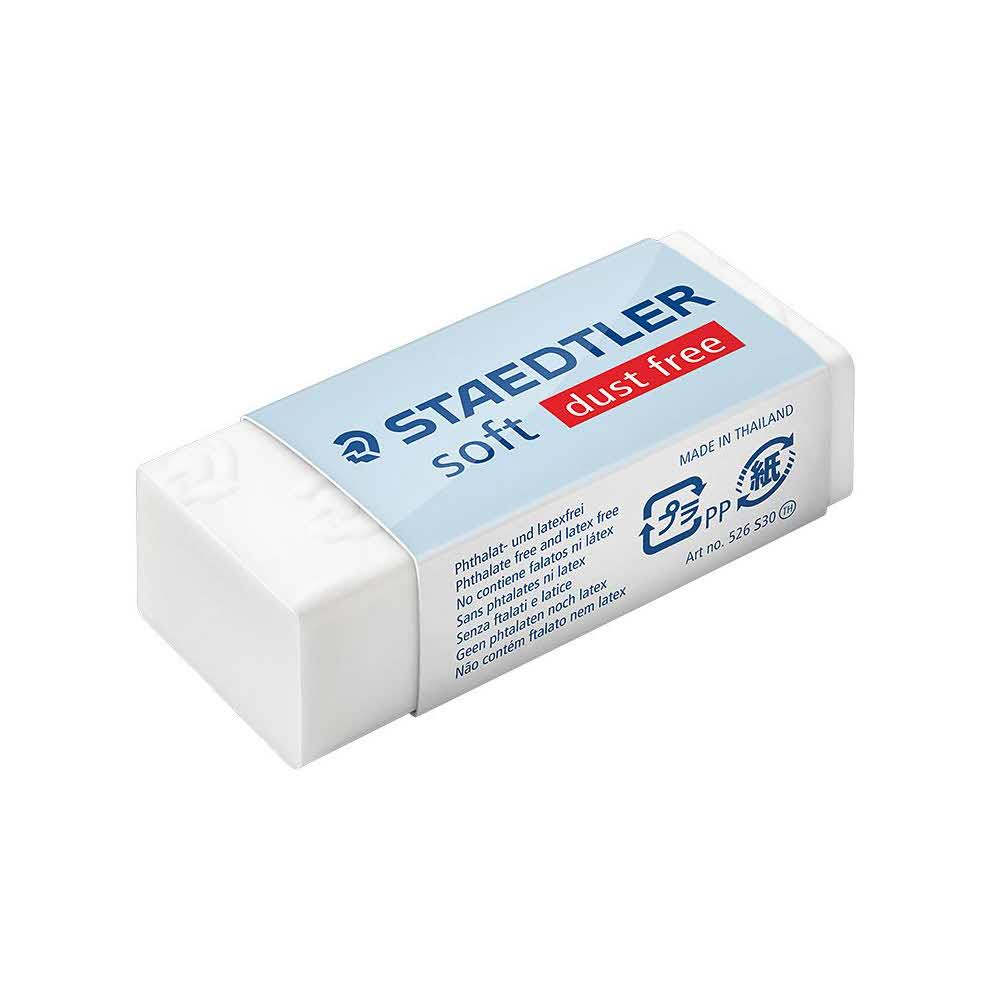 Staedtler, Gumka soft, dust-free, 43x19x13 mm S 526 S30