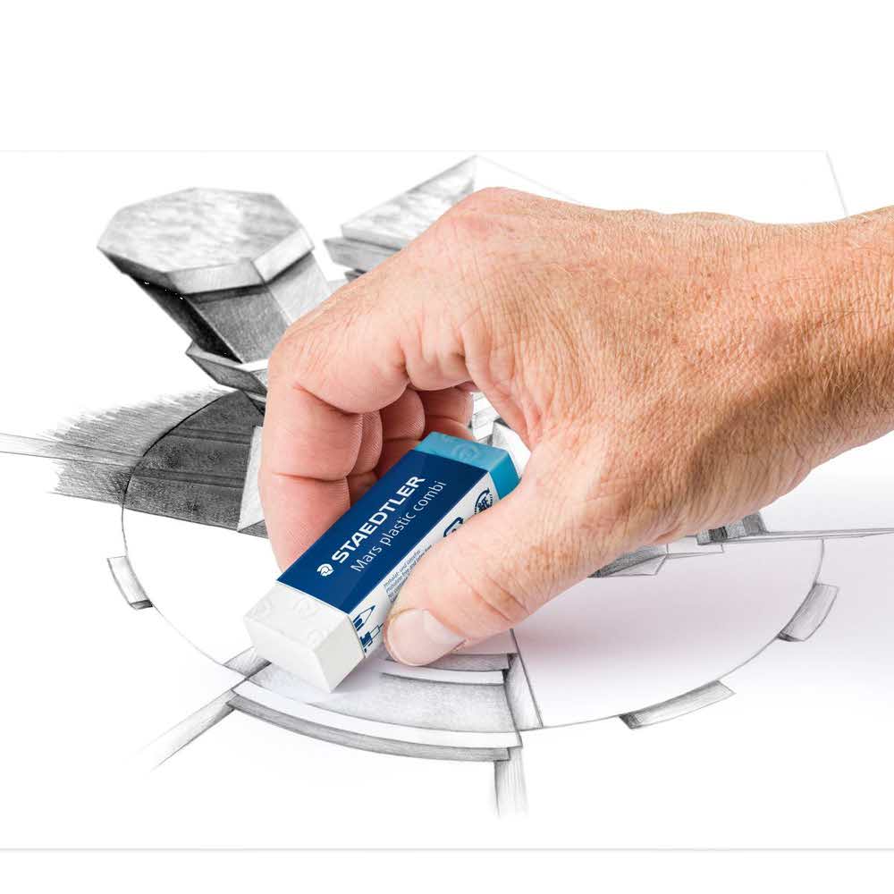 Staedtler, Gumka techniczna Mars Plastic combi S 526 508 - obrazek 4