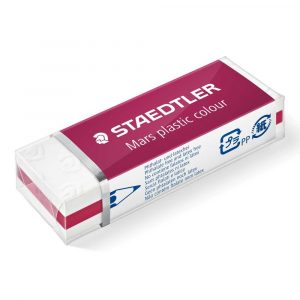 Staedtler, Gumka techniczna Mars Plastic, różowa S 526 50E1-61