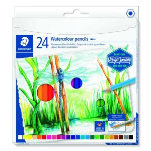 Staedtler, Kredki ołówkowe Design Journey, sześciokątne, 24 kolory S 146 10C C24