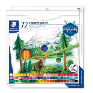 Staedtler, Kredki ołówkowe Design Journey, sześciokątne, 72 kolory S 146C C72