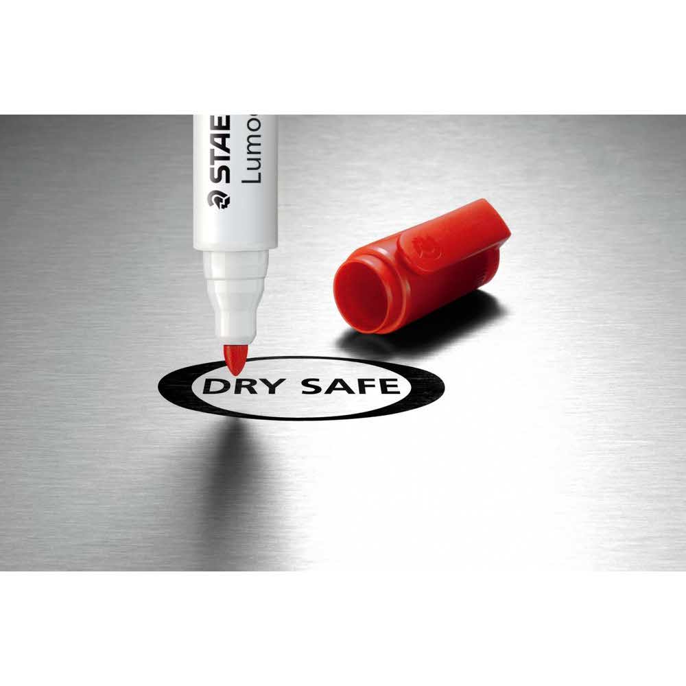 Staedtler, Marker do białych tablic whiteboard Lumocolor, okrągły, 6 kolorów, w etui S 351 WP6 - obrazek 8