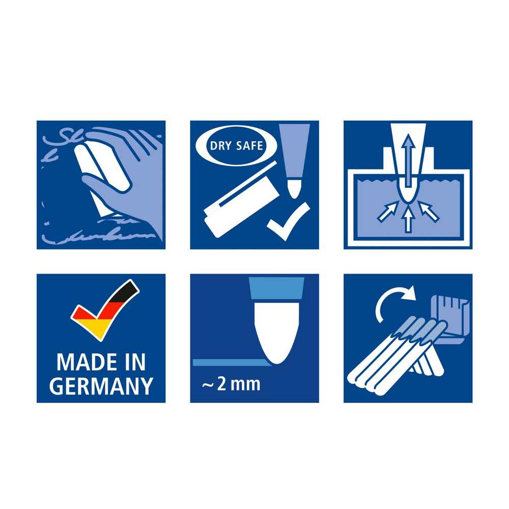 Staedtler, Marker do białych tablic whiteboard Lumocolor, okrągły, 8 kolorów, w etui S 351 WP8 - obrazek 7