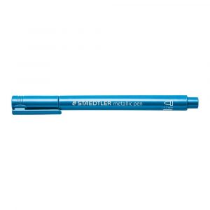 Staedtler, Marker metaliczny Metallic, niebieski, okrągła końcówka S 8323-373