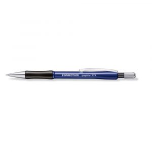 Staedtler, Ołówek automatyczny graphite z gumowym uchwytem, niebieski, B, 0.5 mm S 779 05-3