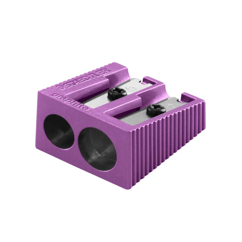 Staedtler, Temperówka metalowa, podwójna, mix kolorów S 510 20 PR2 - obrazek 4