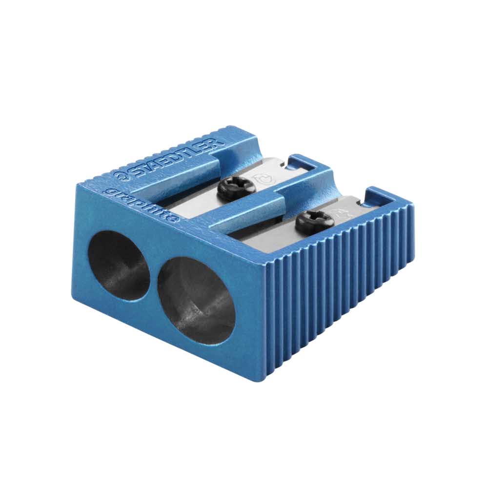 Staedtler, Temperówka metalowa, podwójna, mix kolorów S 510 20 PR2 - obrazek 3