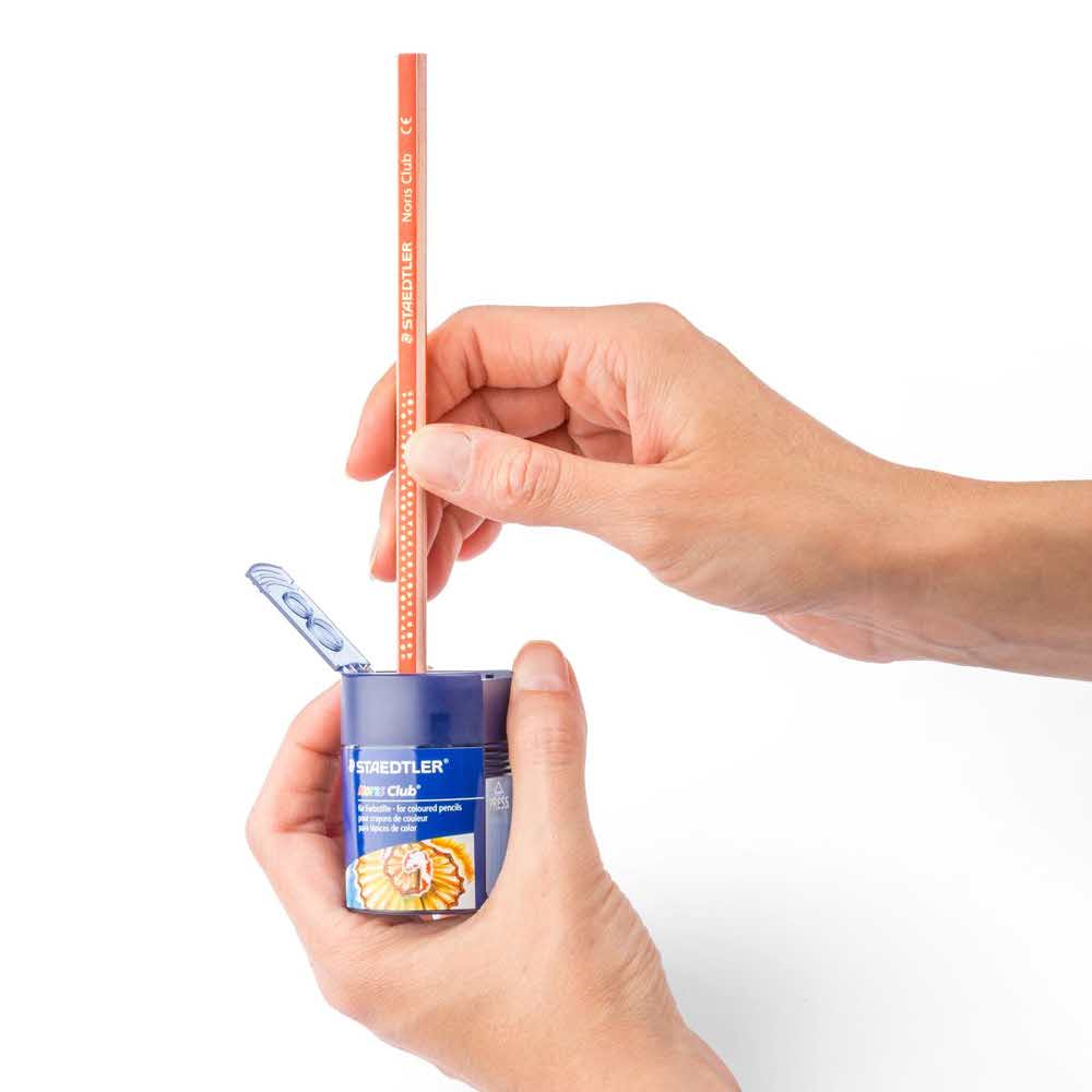 Staedtler, Temperówka z pojemnikiem Noris Club, podwójna S 512 002 - obrazek 4