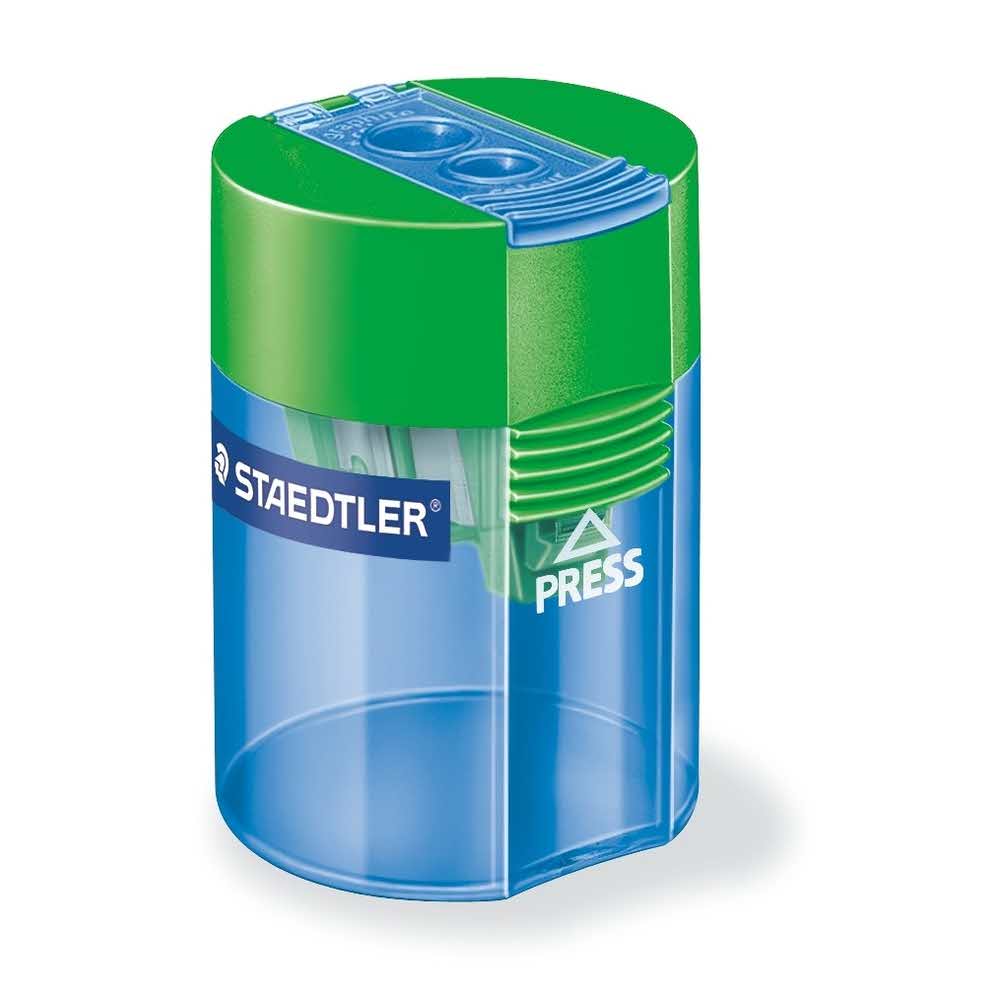 Staedtler, Temperówka z pojemnikiem, podwójna S 512 006 - obrazek 2