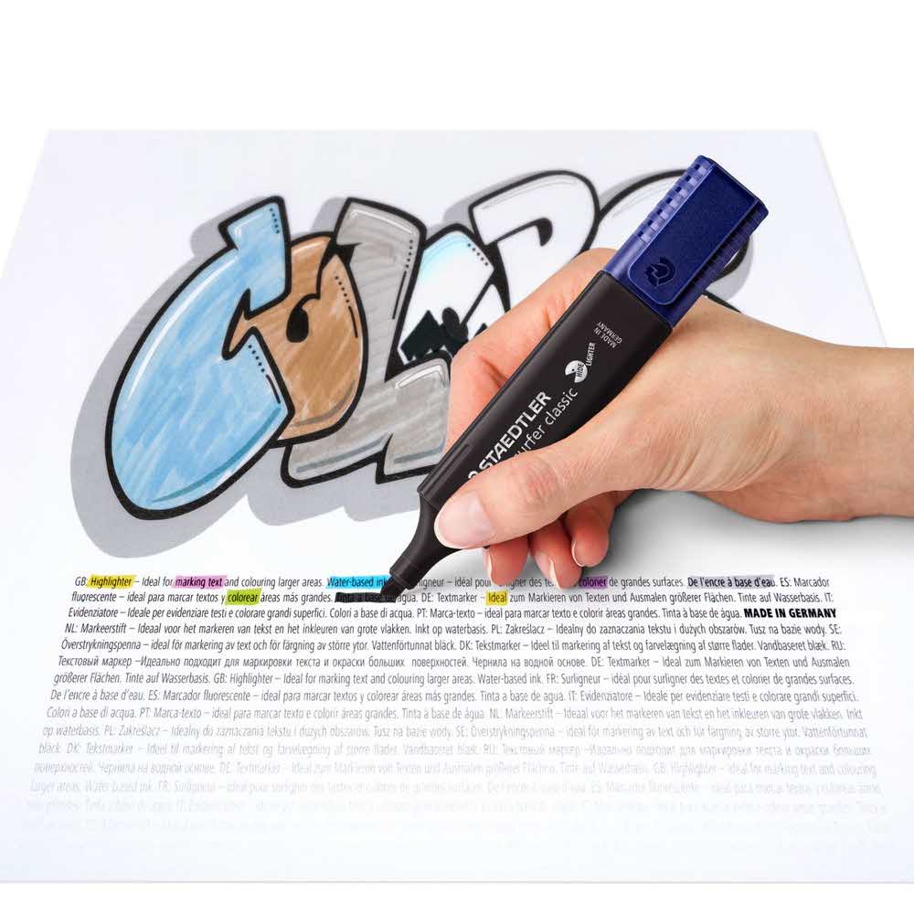 Staedtler, Textsurfer® classic Vintage, 4 kolory S 364 CWP4 - obrazek 5