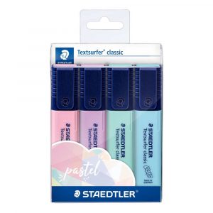 Staedtler, Zakreślacz Textsurfer® classic Pastel, 4 kolory S 364 CWP4PA