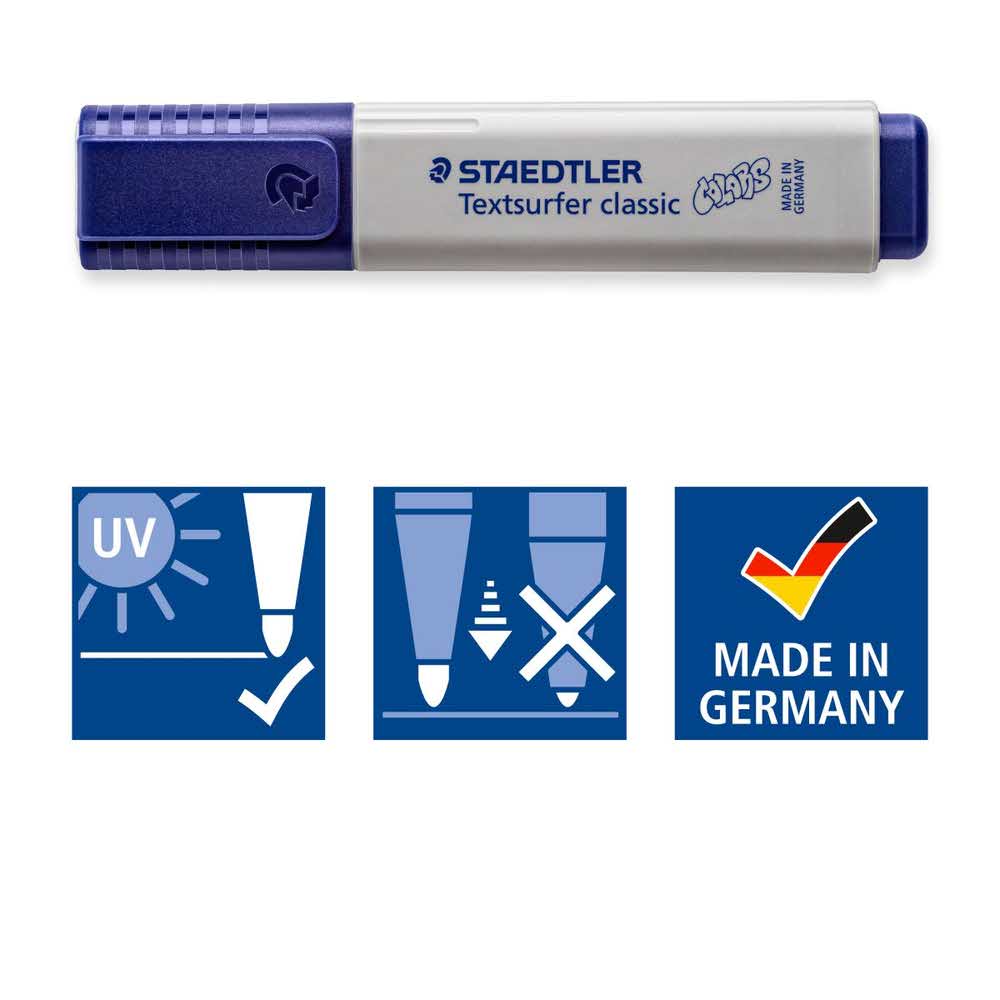 Staedtler, Zakreślacz Textsurfer® classic Pastel II, 6 kolorów S 364 CWP6PA - obrazek 6