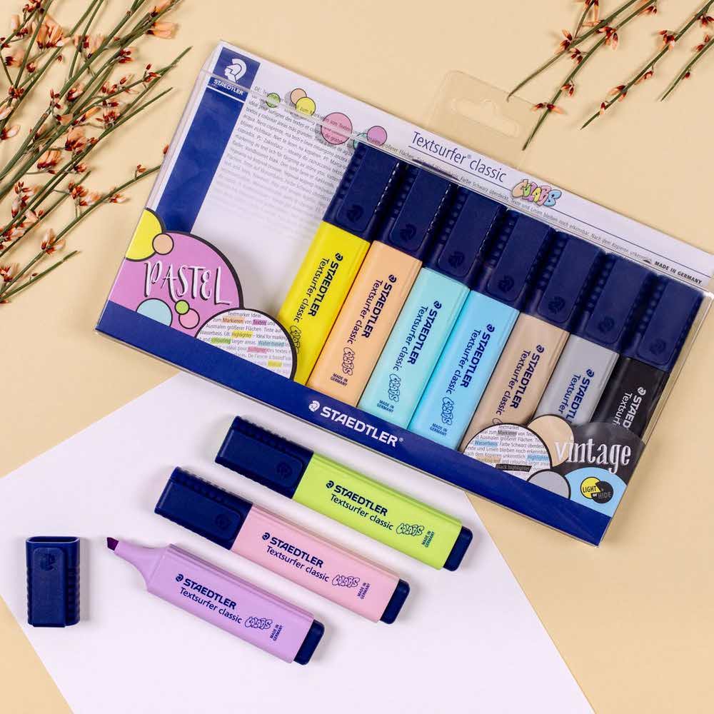 Staedtler, Zakreślacz Textsurfer® classic Pastel/Vintage, 10 kolorów S 364 CWP10 - obrazek 3