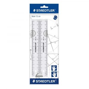 Staedtler, Zestaw linijek, 15 cm, 2 szt. S 562 152 PB