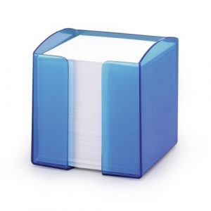 Pojemnik z karteczkami Trend Durable przezroczysty niebieski 1701682540