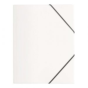 Teczka z gumką A4 Trend PP 3 skrzydłowa PAGNA Durable  21613-02 biały