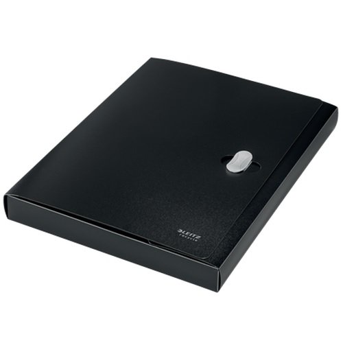 46230095 Teczka poszerzana Recycle A4 PP 30 mm Leitz czarna - obrazek 3