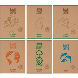 9572447 Zeszyt A5 60 kartek w linie ECO LINE Herlitz