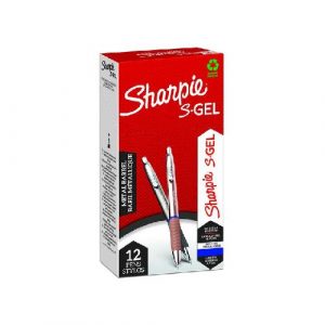2162642 Długopis żelowy S-GEL METAL 0,7 SHARPIE niebieski wkład