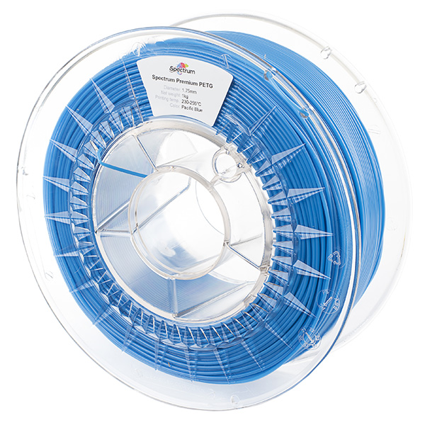 Spectrum 3D filament Premium PET G 175mm 1000g 80061 pacific blue
