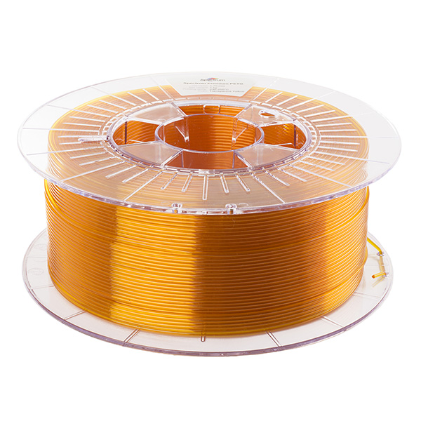 Spectrum 3D filament Premium PET G 175mm 1000g 80049 transparent yellow - obrazek 2