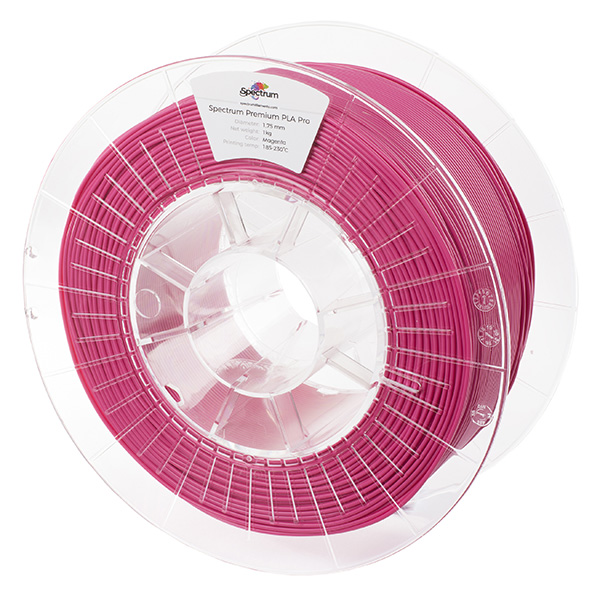 Spectrum 3D filament PLA Pro 175mm 1000g 80134 magenta
