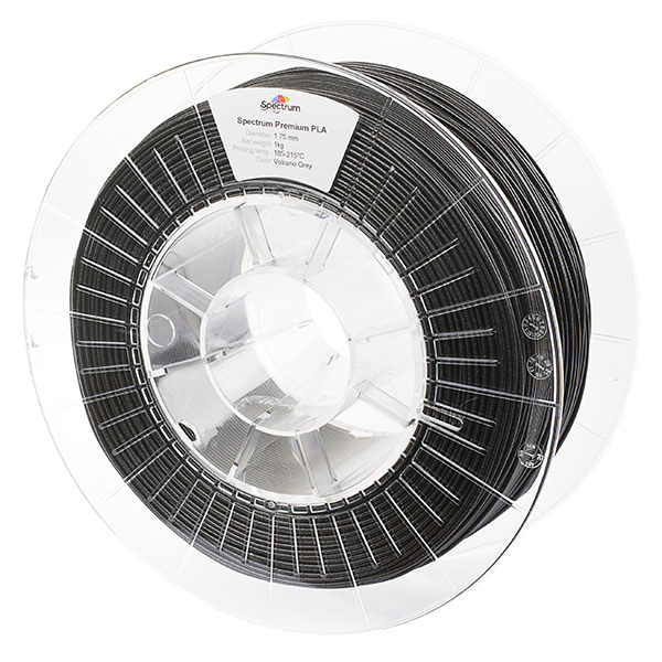 Spectrum 3D filament PLA Glitter 175mm 1000g 80162 volcano grey