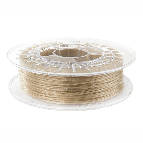 Spectrum 3D filament PLA Glitter 175mm 500g 80271 clear gold - obrazek 2