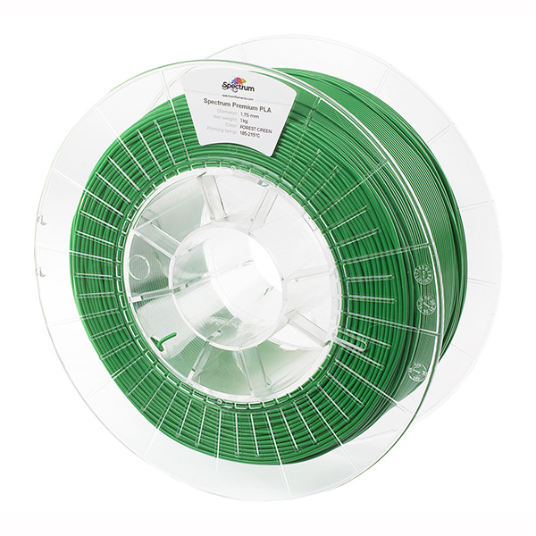 Spectrum 3D filament Premium PLA 175mm 1000g 80004 forest green
