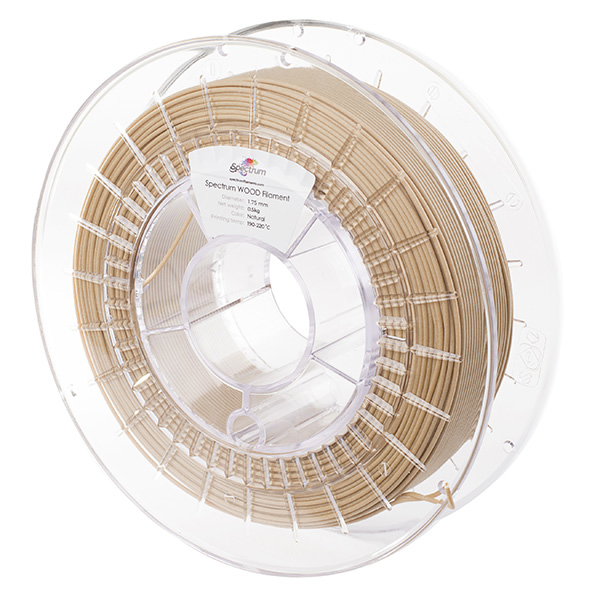 Spectrum 3D filament Wood 175mm 500g 80169 natural