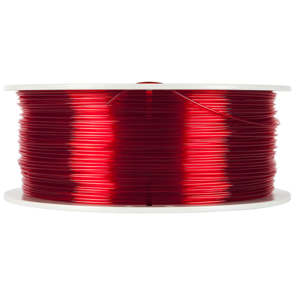 Verbatim 3D filament PET G 175mm 1000g 55054 transparent red