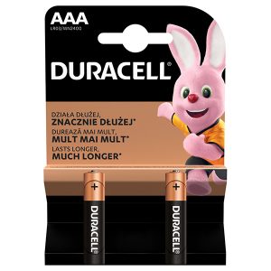 Bateria alkaliczna AAA 1.5V Duracell blistr 2 pack 42321 Basic