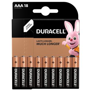 Bateria alkaliczna AAA 1.5V Duracell blistr 18 pack 42326 Basic