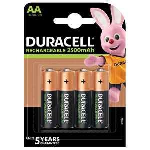 DURACELL Akumulator AA 2500 mAh 4 szt