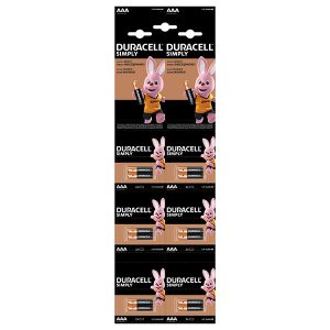 Bateria alkaliczna AAA 1.5V Duracell blistr 12 pack 42352 Simply