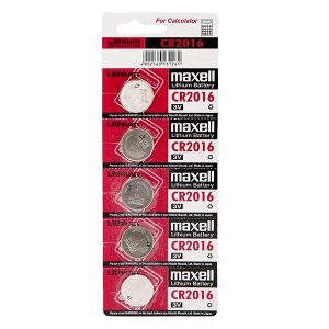 Bateria litowa CR2016 3V Maxell blistr 5 pack