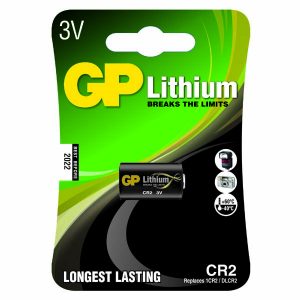 Bateria foto litowa CR2 3V GP blistr 1 pack od 40 &deg,C do +60 &deg,C